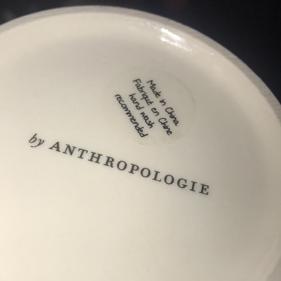 New Anthropologie Tiled Margot Monogram Mug - Picture 10 of 12